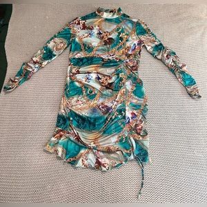 Shein Green Cherub Dress